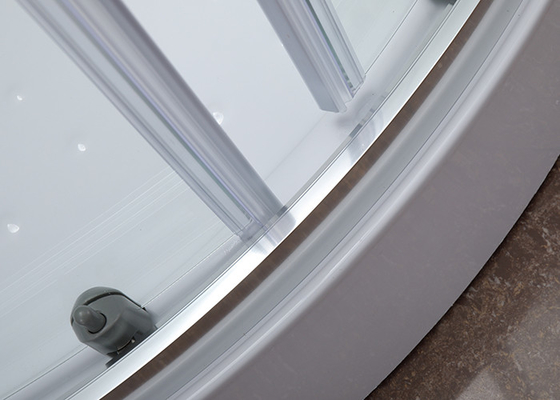 Изогнутое угловое приложение ливня, ливень 900x900x2000mm и приложения ванны покрывают хромом алюминиевое